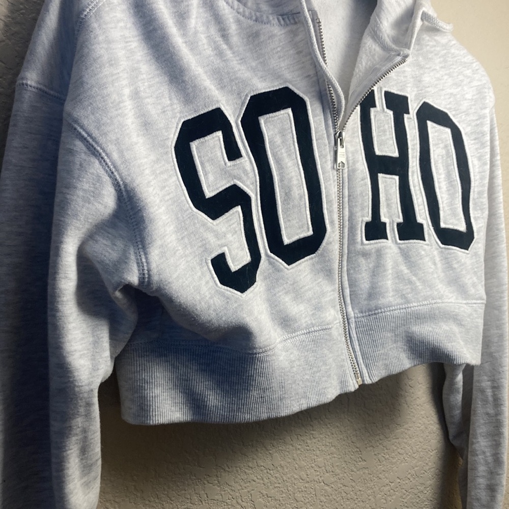 Cropped zip up from garage size xs - Picture 2 of 5